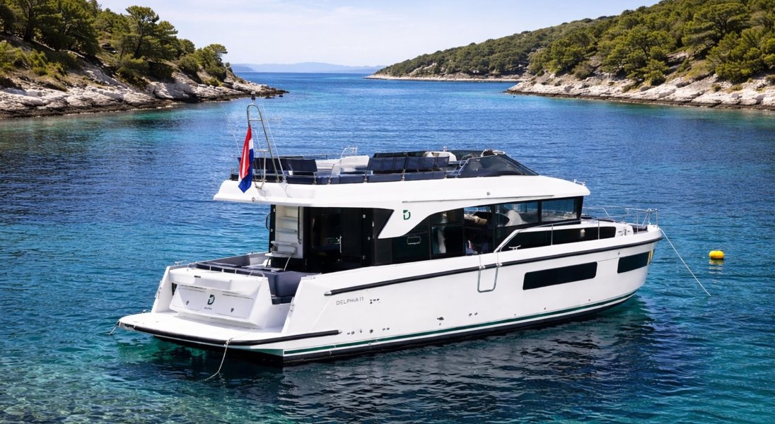 Delphia 11 FLylounge natante